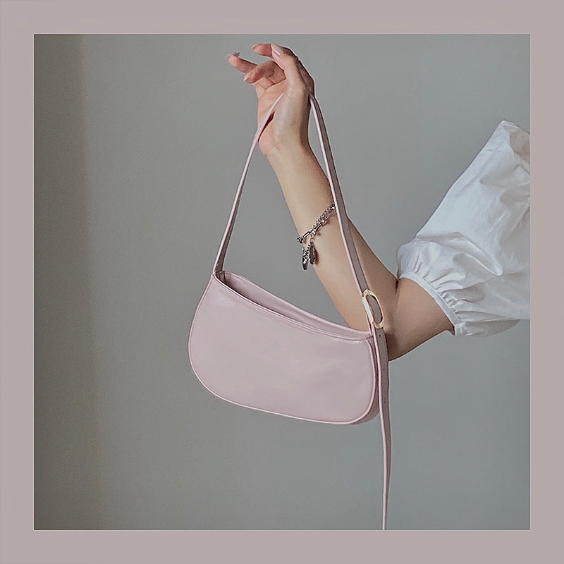 Baguette commuter underarm shoulder bag