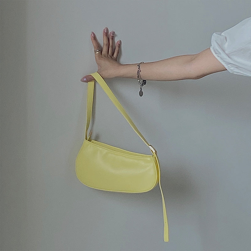 Baguette commuter underarm shoulder bag