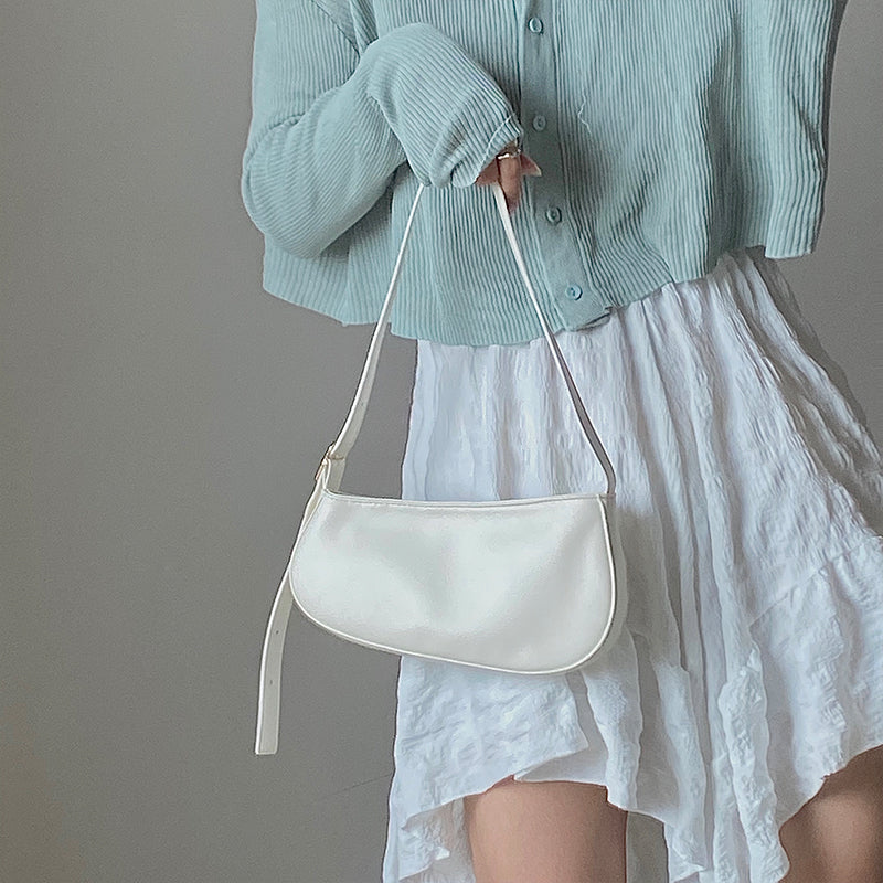 Baguette commuter underarm shoulder bag